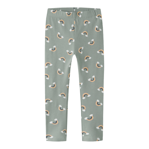 NAME IT Leggings Vivian Green Milieu Rainbow
