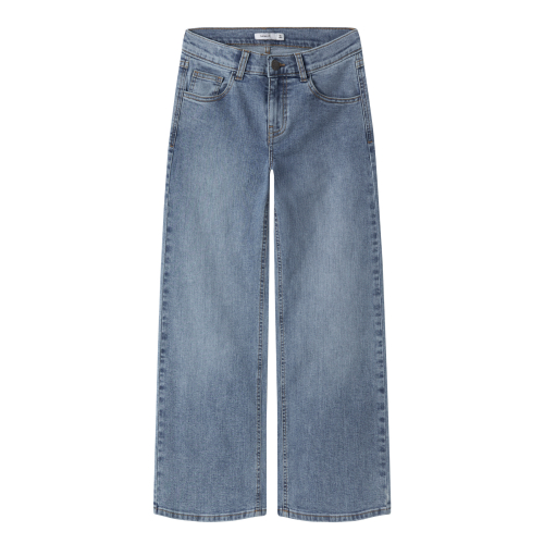 NAME IT Wide Jeans Rose Medium Blue Denim