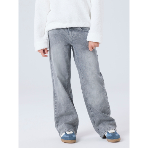 NAME IT Wide Jeans Rose Medium Grey Denim