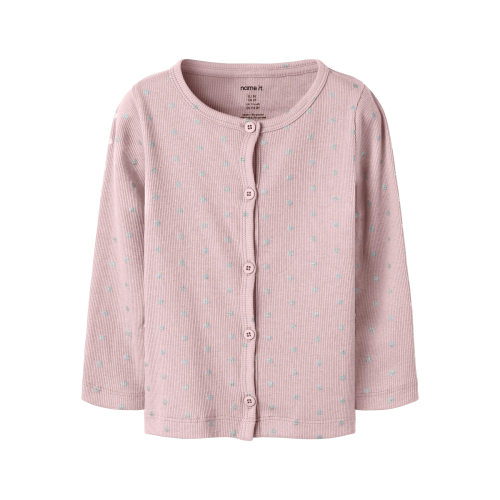 NAME IT Cardigan Lona Violet Ice
