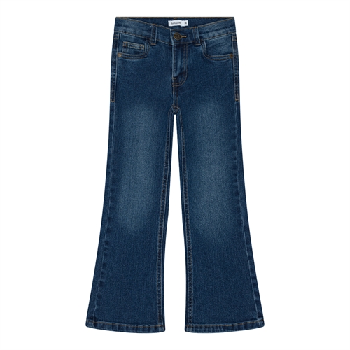 BIRKHOLM Bootcut Jeans Mørk Blå