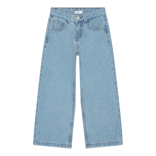 BIRKHOLM Brede Jeans Lys Blå
