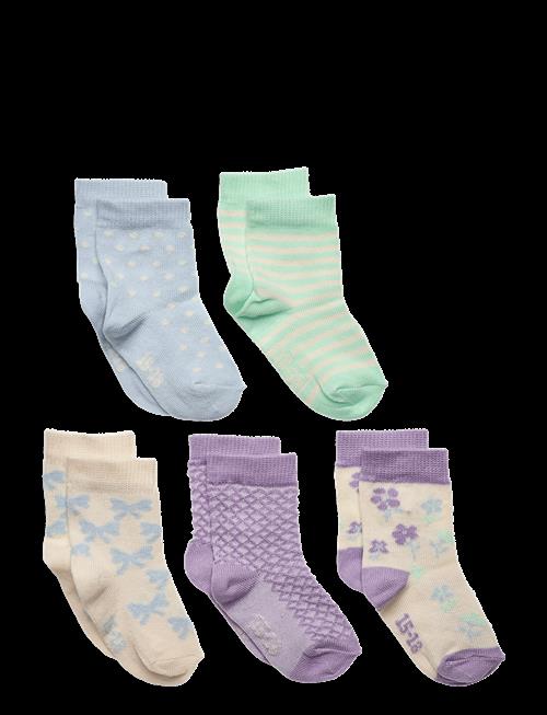 Minymo | Socks W. Pattern (5-Pack) | 31/34