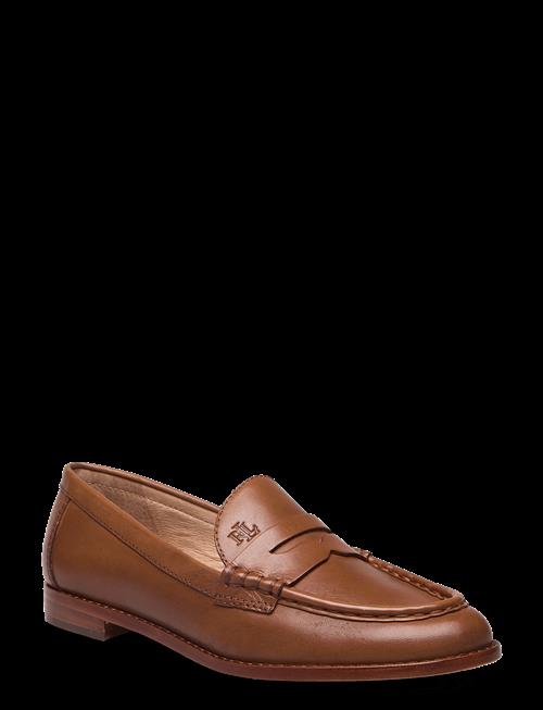 Lauren Ralph Lauren | Wynnie Burnished Leather Loafer | 41