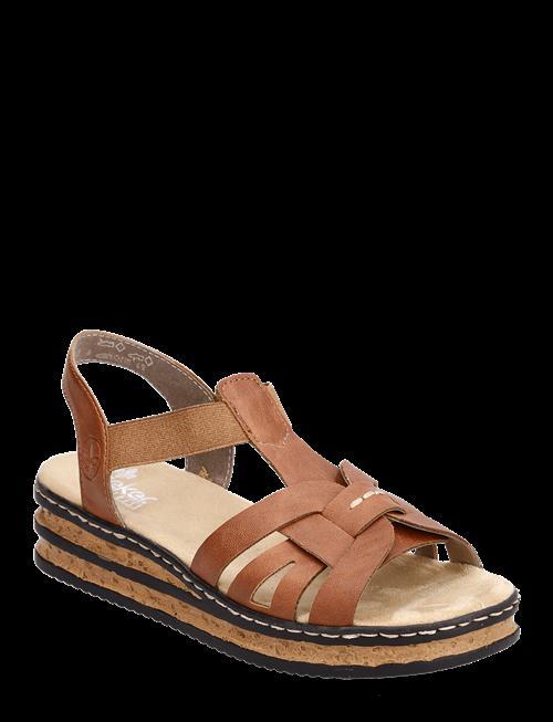 Rieker | Rieker Ladies' Sandals 62918-22 Brown | 40