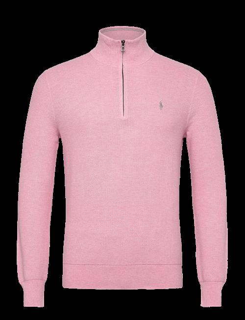 Polo Ralph Lauren | Mesh-Knit Cotton Quarter-Zip Sweater | M