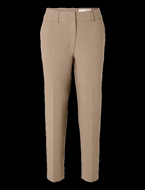 Selected | Slwrita-Ria Mw Crop Pant Camel Mel Noos | 40
