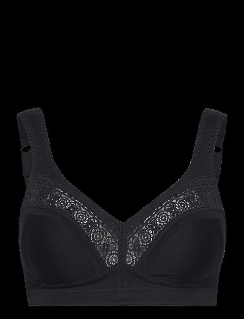 Swegmark | Cotton Star Soft Bra Black | A x 90