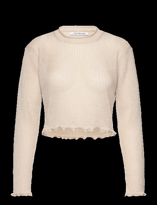 Calvin Klein Jeans | Metallic Sweater | L