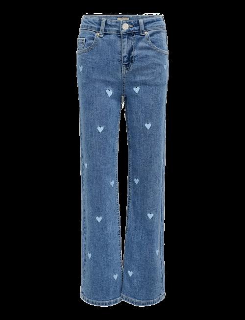 Kids Only | Kogjuicy Wide Leg Heart Emb Jeans Noos | 152
