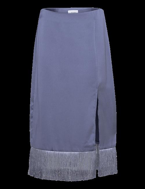 Vila | Vilone Hw Midi Fringle Skirt/Dc/Ka | 36