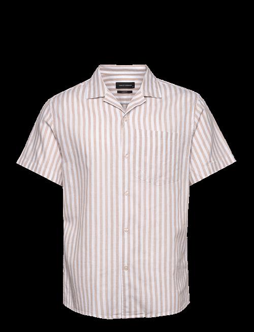 Clean Cut Copenhagen | Giles Bowling Striped Shirt S/S | XL