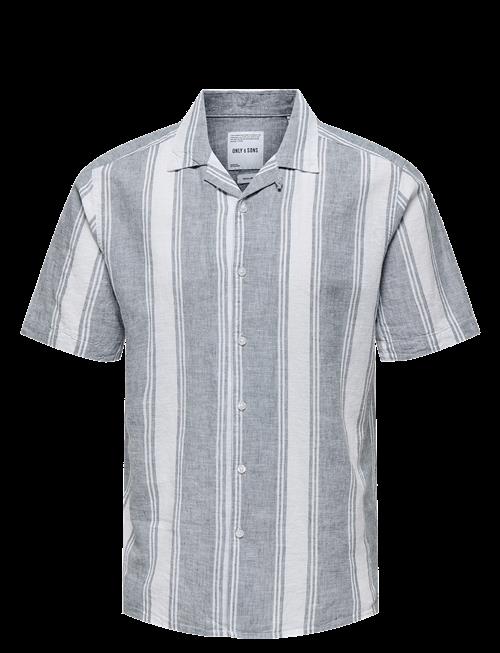 ONLY & SONS | Onscaiden Life Stripe Res Linenblendnoos | L