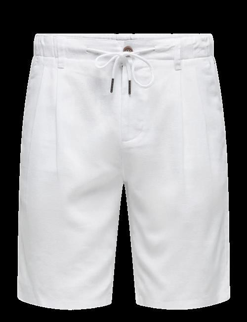 ONLY & SONS | Onsleo Linen Mix 0048 Shorts | S