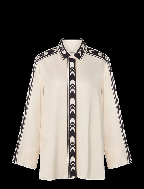 Malina | Meya Wide Fit Printed Shirt | XL