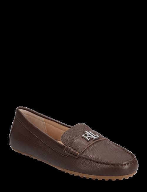 Lauren Ralph Lauren | Barnsbury Pebbled Leather Driver | 41
