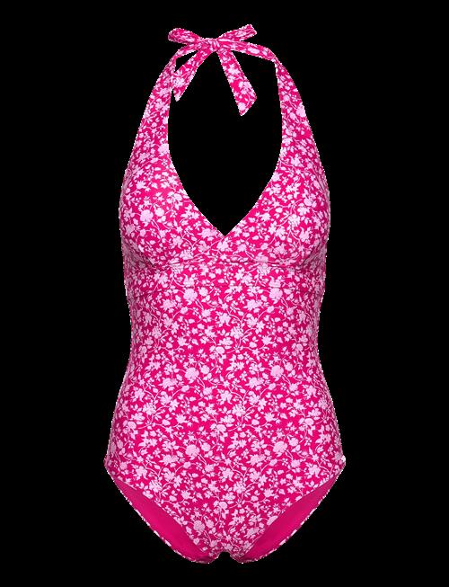 Abecita | Haiti Halterneck Swimsuit Pink Crush | D/E x 42