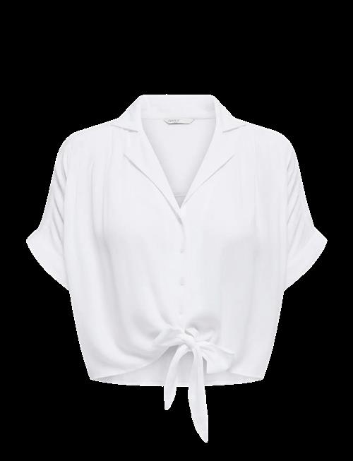 ONLY | Onlpaula Life S/S Tie Shirt Wvn Noos | L