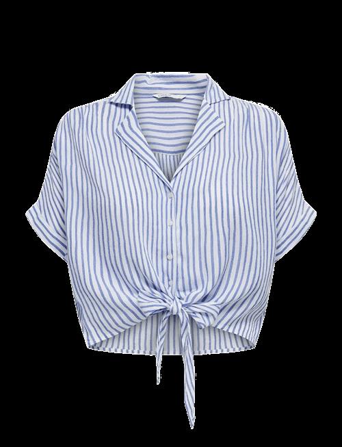 ONLY | Onlpaula Life S/S Tie Shirt Wvn Noos | M