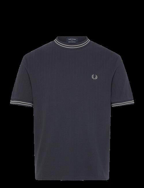 Fred Perry | Ribbed Jersey T-Shirt | L