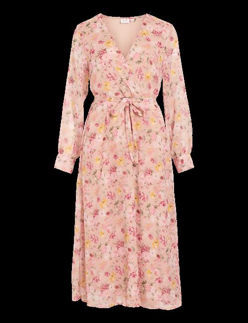 Vila | Vifalia V-Neck L/S Midi Dress - Noos/Dc | 34
