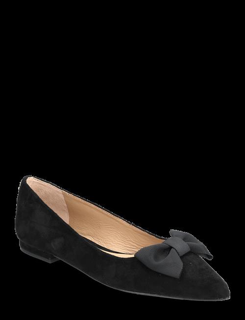 Lauren Ralph Lauren | Londyn Bow-Trim Suede Ballet Flat | 40
