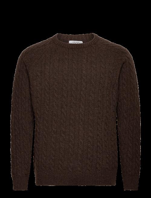 Lindbergh | Lambswool Raglan Cable O-Neck Knit | XXL