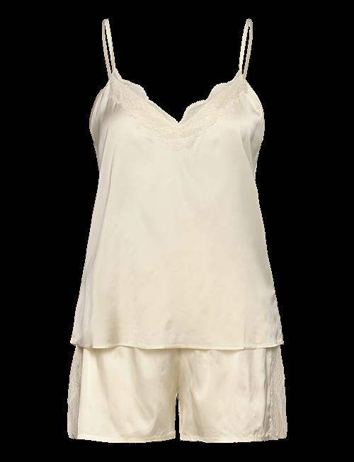 Rosemunde | Rhjasmine Silk Blend Woven Nightset | 40
