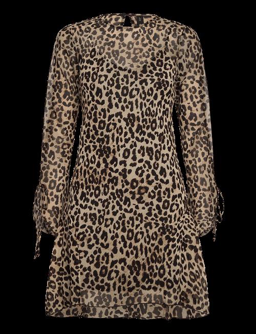 Mango | Short Leopard-Print Dress | XS