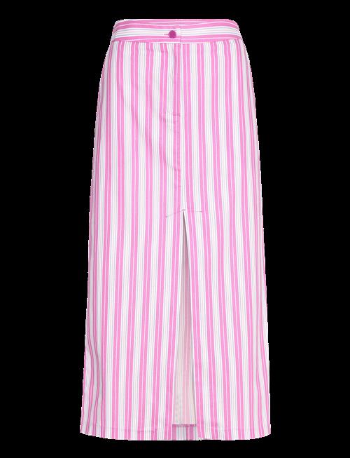 Mango | Slit Striped Skirt | 34