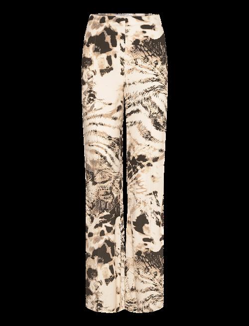 Mango | Fluid Animal- Print Trousers | 36