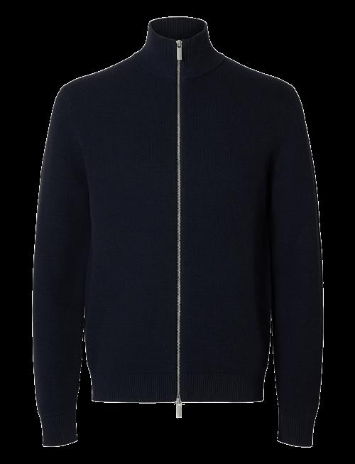 Selected | Slmdane Ls Knit Structure Full Zip Noos | S