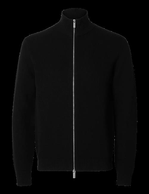 Selected | Slmdane Ls Knit Reg Struc Full Zip Noos | M