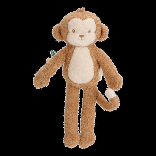 Little Dutch Safari Friends Monkey Nusseklud Brown  Brown One Size  Brun  One Size  Drenge, Piger