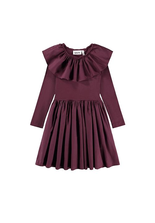 Molo Cille Dress Ls Forestberry Forestberry 122/128 cm  Rød  122/128 cm  Piger