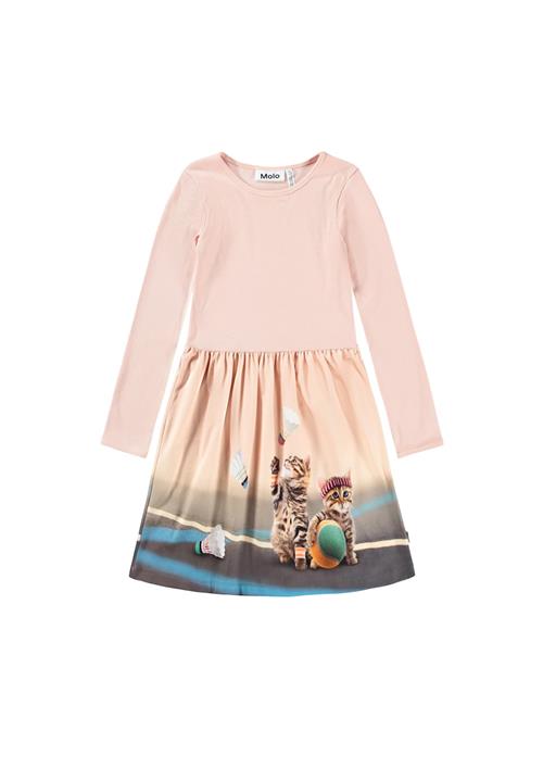 Molo Credence Dress Ls Catletics Catletics 122/128 cm  Lyserød  122/128 cm  Piger