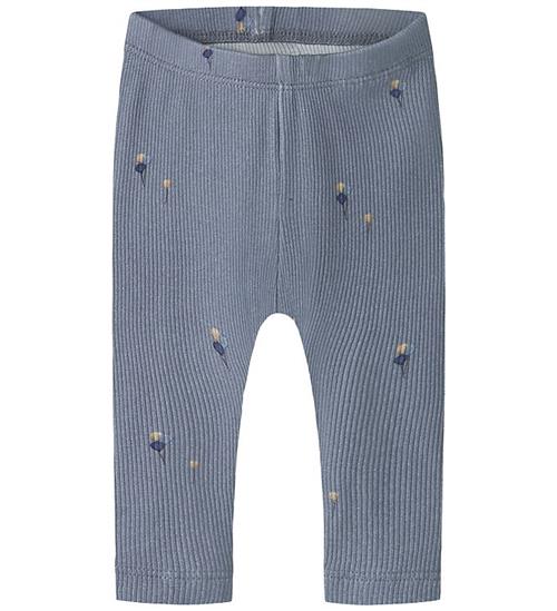 Name It Leggings - NbmNapoleon - Rib - Tradewinds