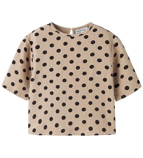 Name It T-shirt - NmfNina - Sesame