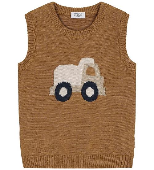 Hust and Claire Vest - Strik - HCPerry Lorry - Beige Melange