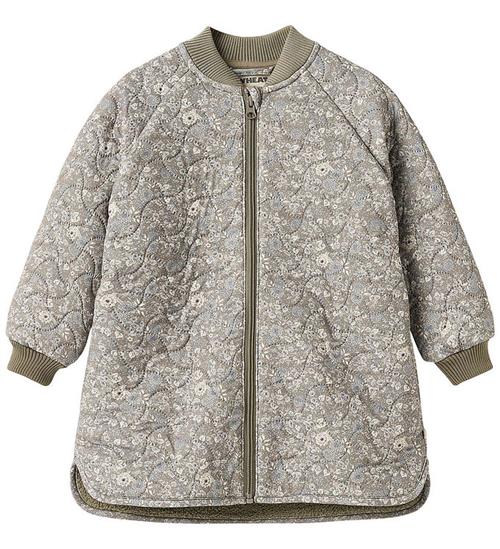 Wheat Termojakke m. Fleece - Helga - Grey Stone Flowers