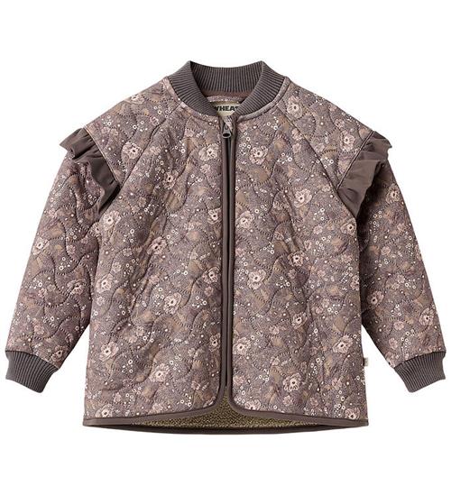 Wheat Termojakke m. Fleece - Ellas - Purple Stone Flowers
