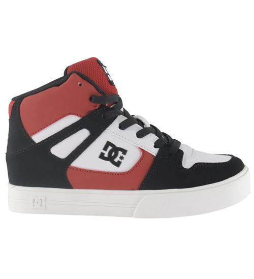 DC Sko - Rebound HI EV - Sort/Hvid/Rød