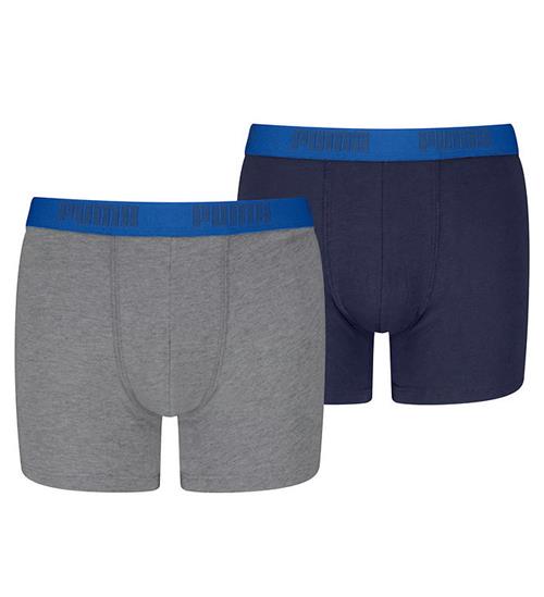 Puma Boxershorts - 2-pak - Team Royal Blue/Grey Melange