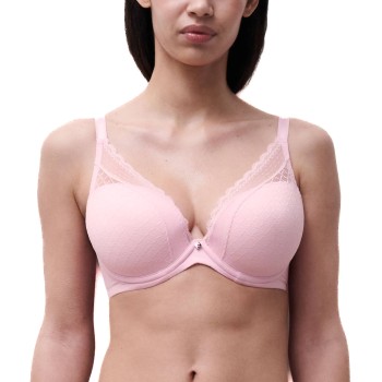 Chantelle BH EasyFeel Norah Chic Plunge T-Shirt Bra Rosa C 80 Dame