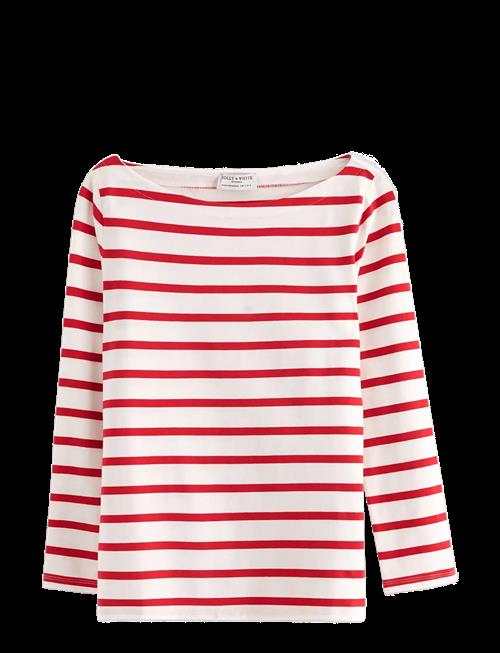 Lindex | Striped Cotton Top | M