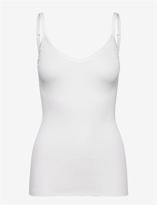 Rosemunde | Rwbelle Silk Sl V-Neck Elastic Top | XS