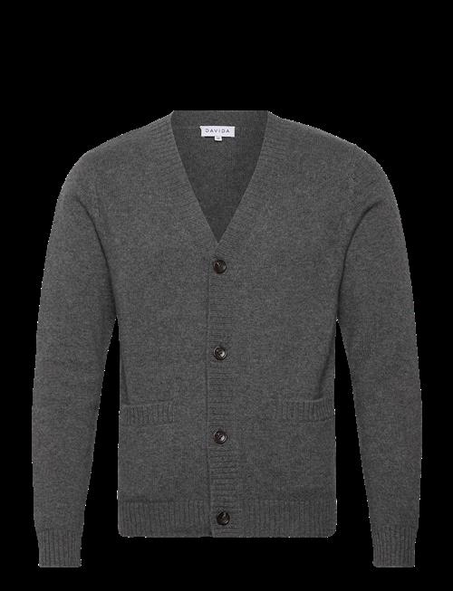 Davida Cashmere | Man Chunky V Cardigan | M