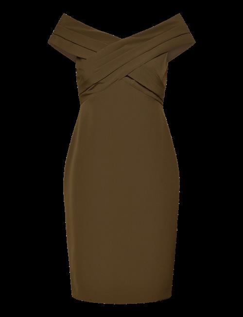 Lauren Ralph Lauren | Crepe Off-The-Shoulder Cocktail Dress | 44