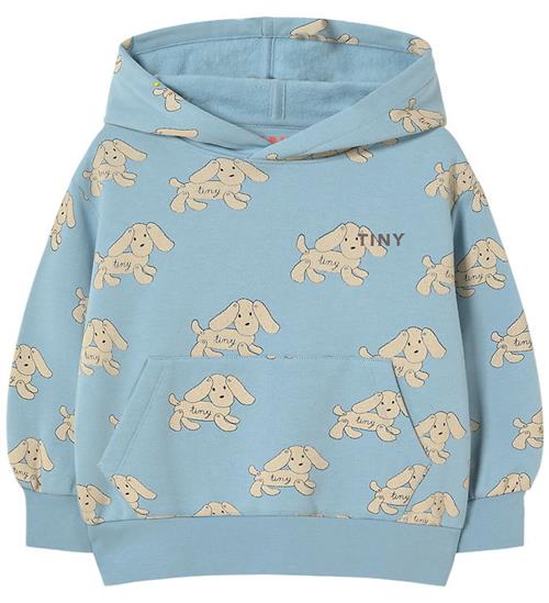 Tiny Cottons Hættetrøje - Dogs - Denim Blue