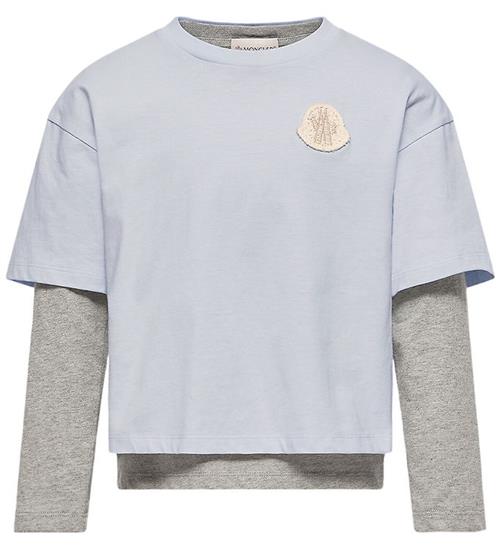 Moncler T-shirt - 2-pak - Lyseblå/Grå